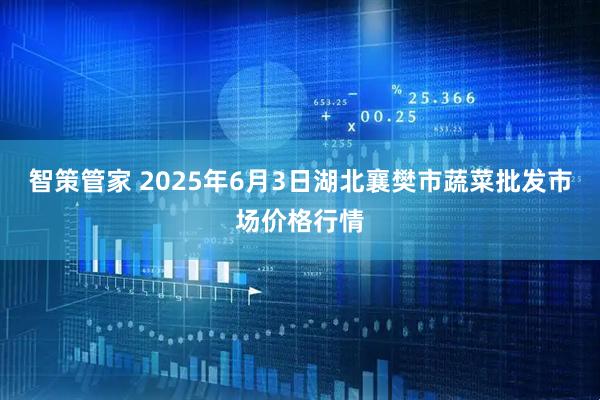 智策管家 2025年6月3日湖北襄樊市蔬菜批发市场价格行情